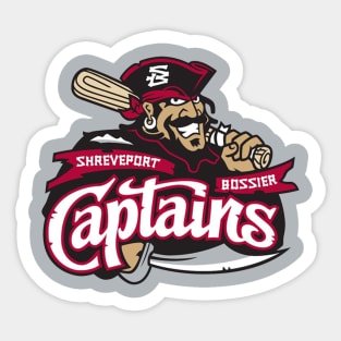 Retro Captains Against Pirates Sticker